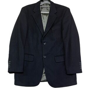 Oscar de la Renta‎ Wool Cashmere Blazer Mens 40R Sport Coat Jacket